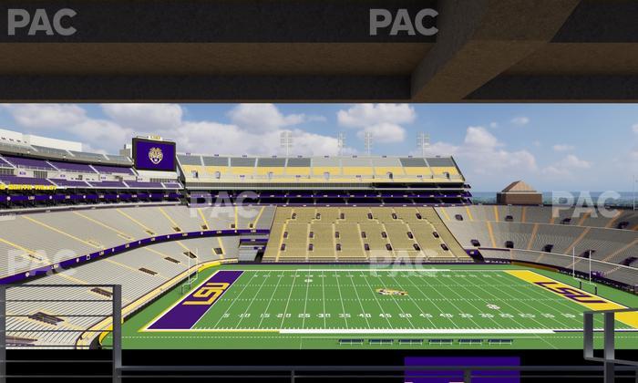 Tiger Stadium - Section Suite 217 Seat View