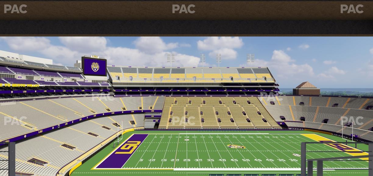 Tiger Stadium - Section Suite 218 Seat View