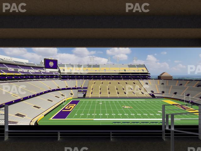 Tiger Stadium - Section Suite 218 Seat View