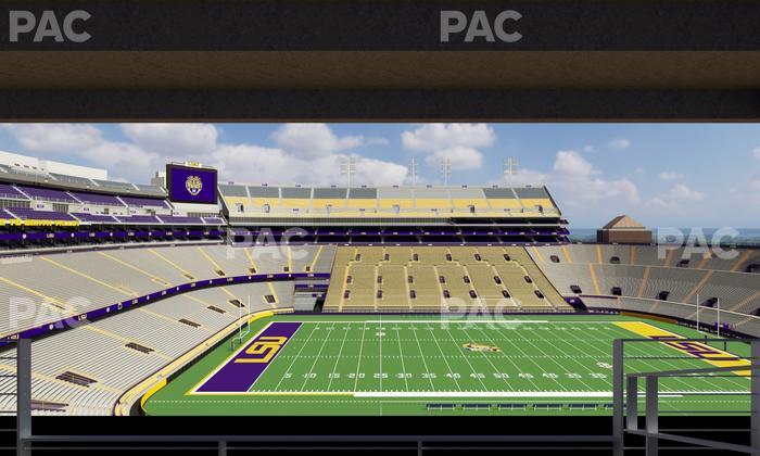 Tiger Stadium - Section Suite 218 Seat View
