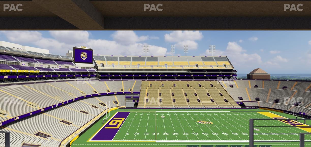 Tiger Stadium - Section Suite 219 Seat View