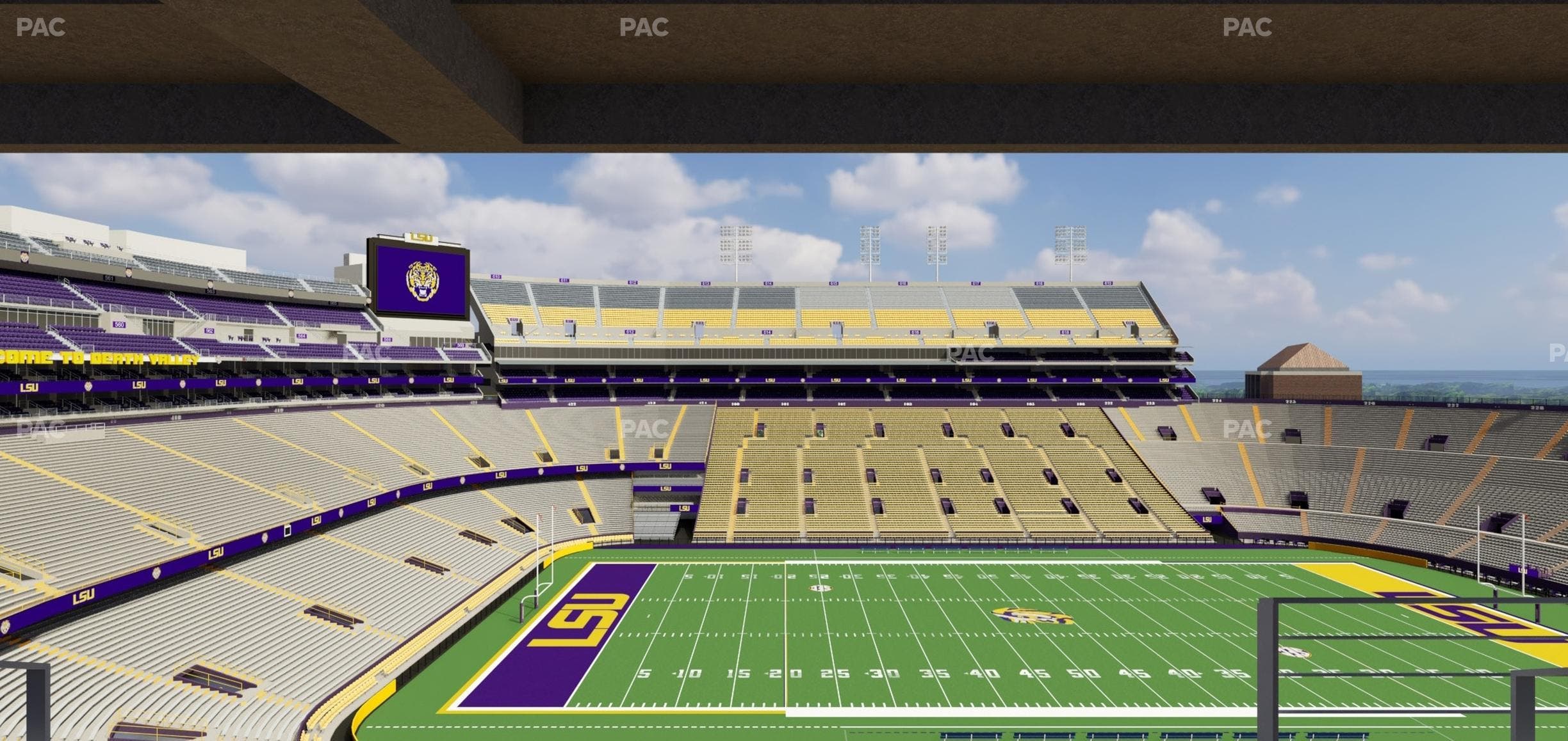 Tiger Stadium - Section Suite 219 Seat View