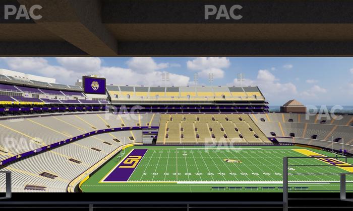 Tiger Stadium - Section Suite 219 Seat View