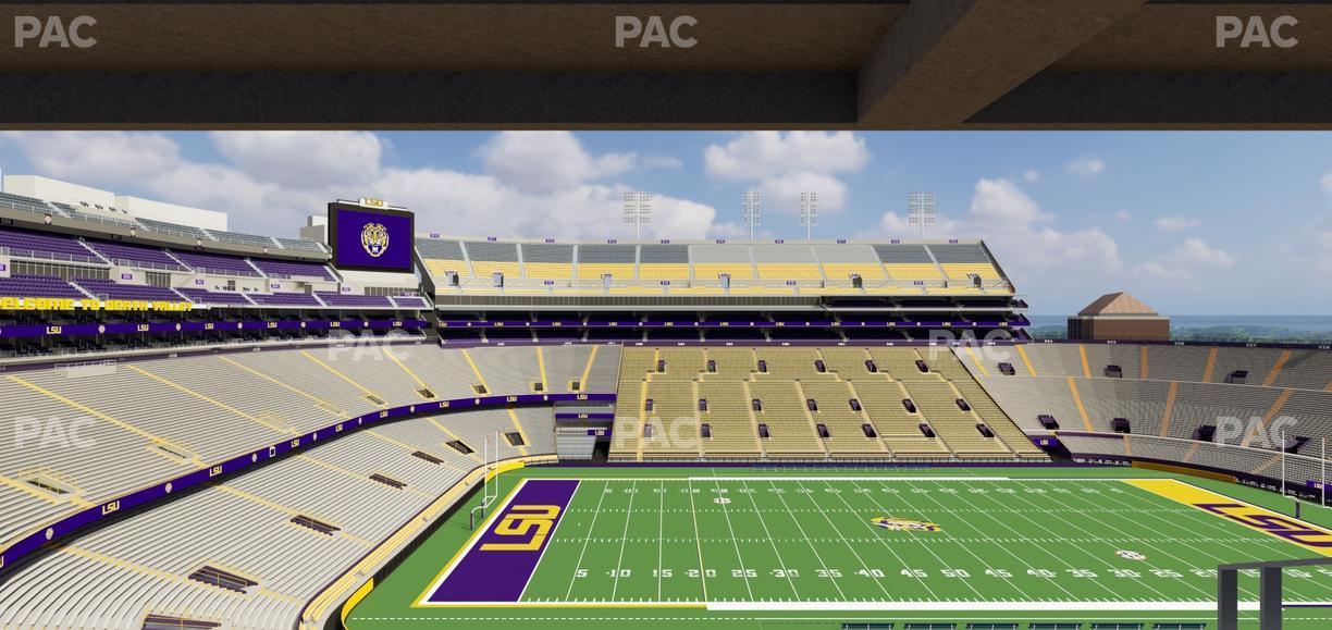 Tiger Stadium - Section Suite 220 Seat View