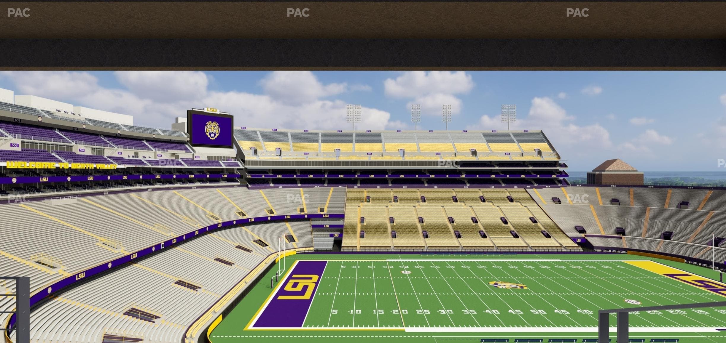 Tiger Stadium - Section Suite 221 Seat View