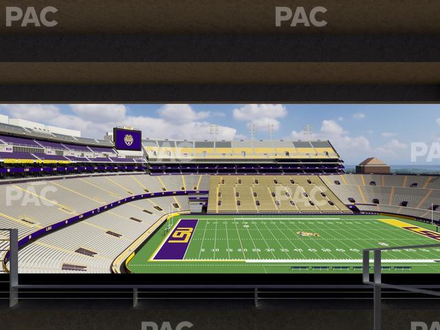 Tiger Stadium - Section Suite 221 Seat View