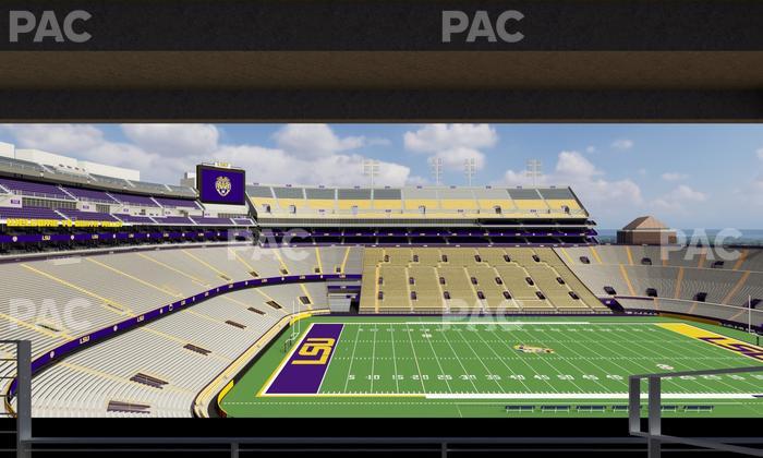 Tiger Stadium - Section Suite 221 Seat View