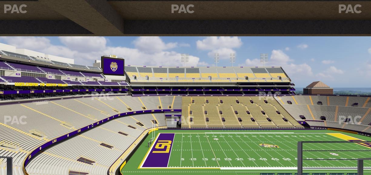 Tiger Stadium - Section Suite 222 Seat View