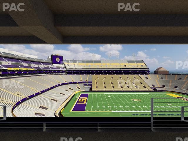 Tiger Stadium - Section Suite 222 Seat View