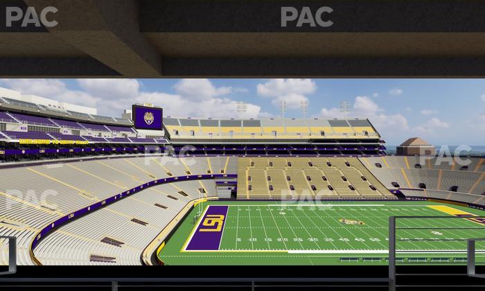 Tiger Stadium - Section Suite 222 Seat View