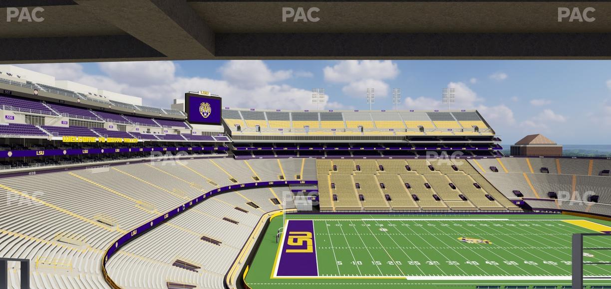 Tiger Stadium - Section Suite 224 Seat View