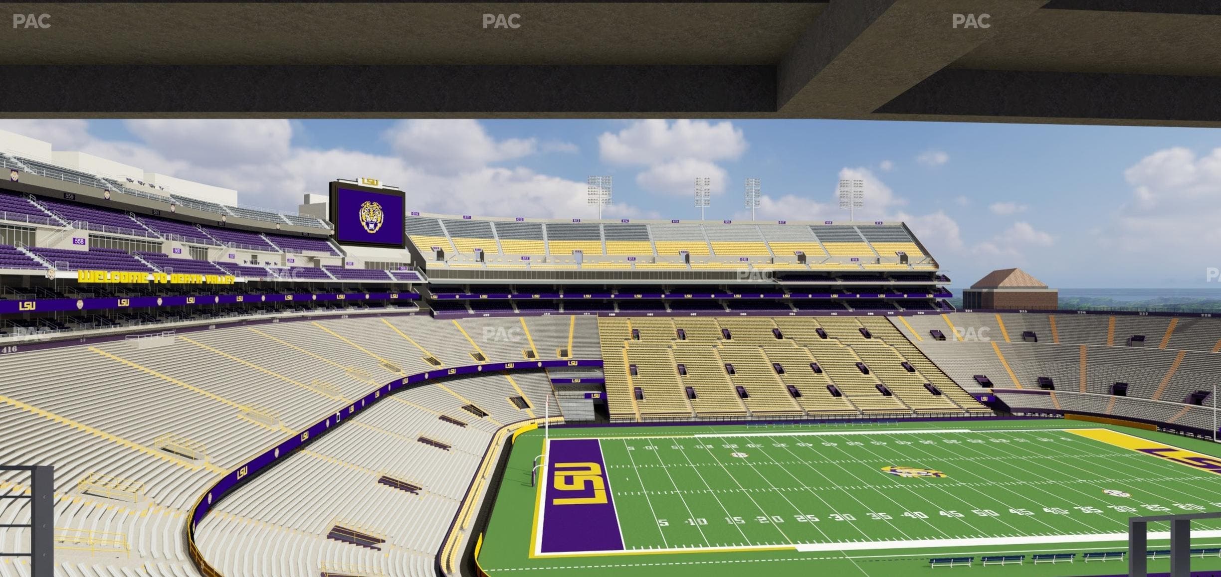 Tiger Stadium - Section Suite 225 Seat View