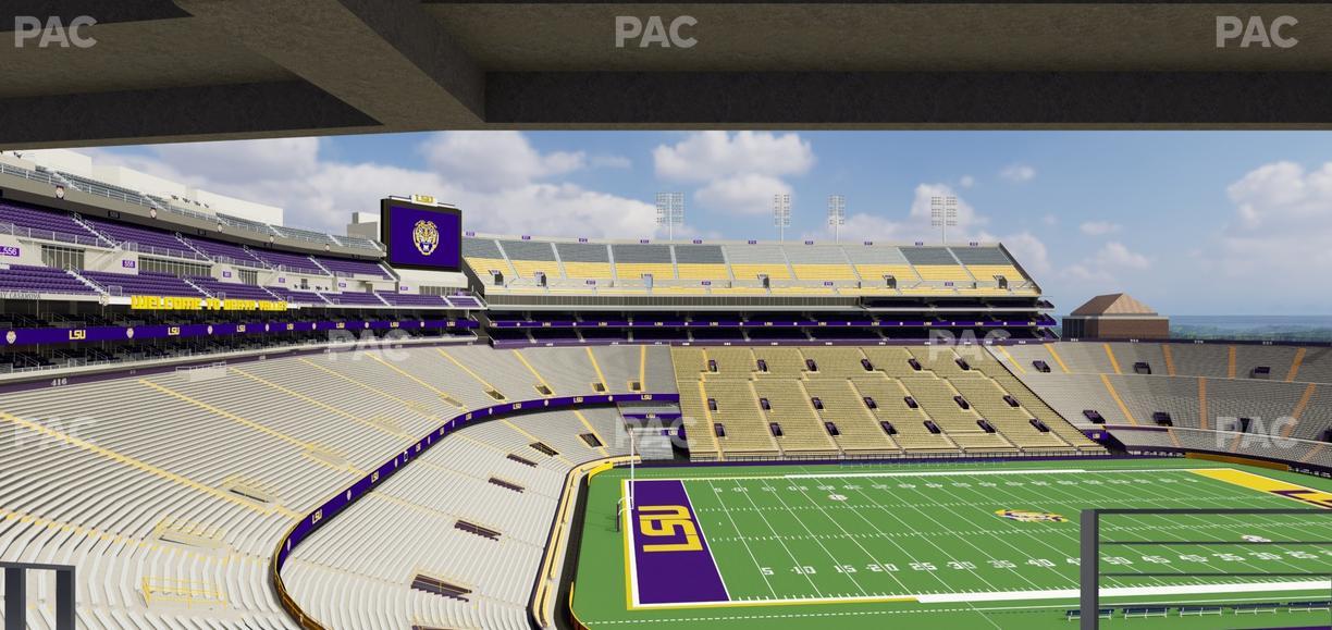 Tiger Stadium - Section Suite 226 Seat View
