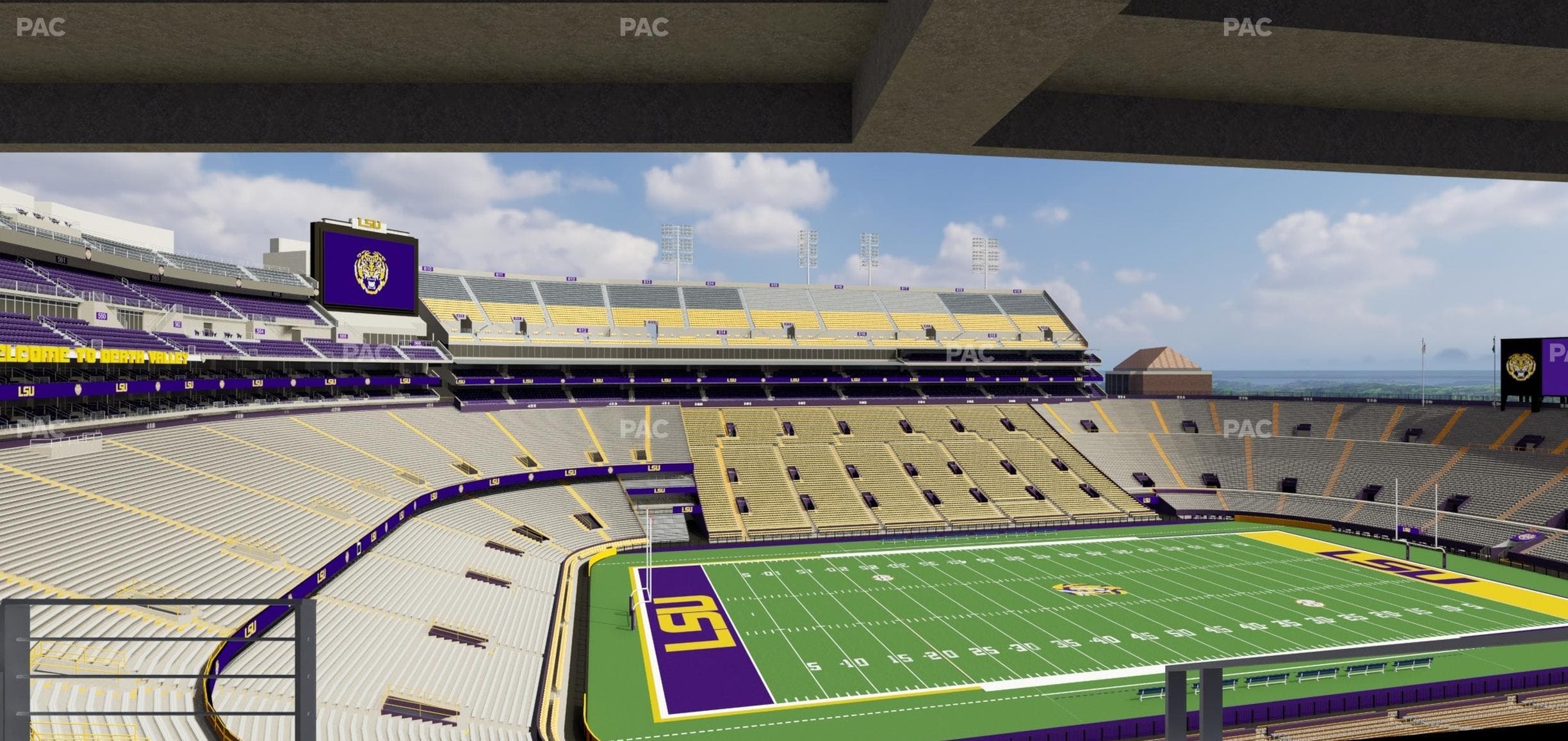 Tiger Stadium - Section Suite 227 Seat View