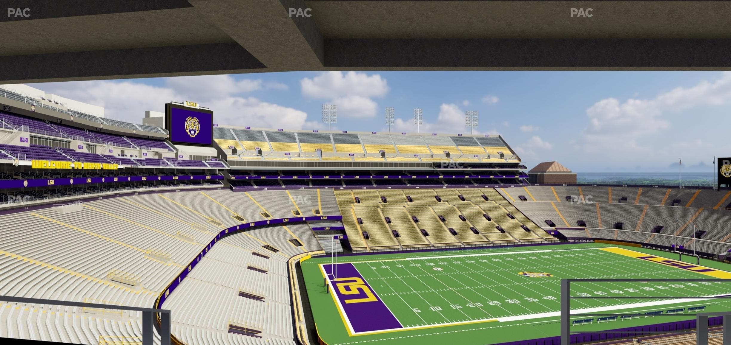 Tiger Stadium - Section Suite 229 Seat View