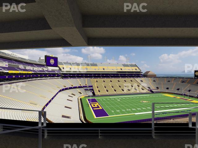 Tiger Stadium - Section Suite 229 Seat View