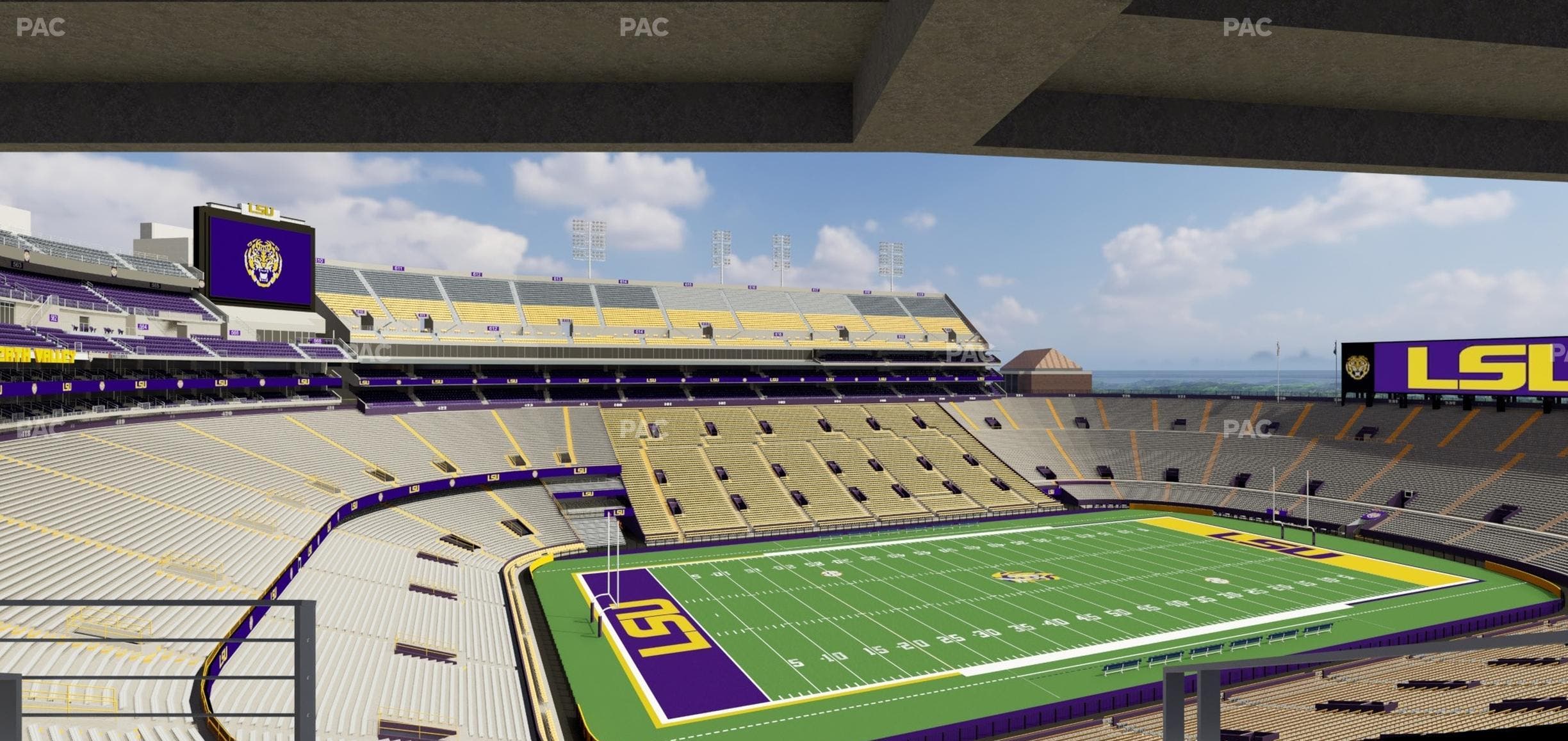 Tiger Stadium - Section Suite 230 Seat View