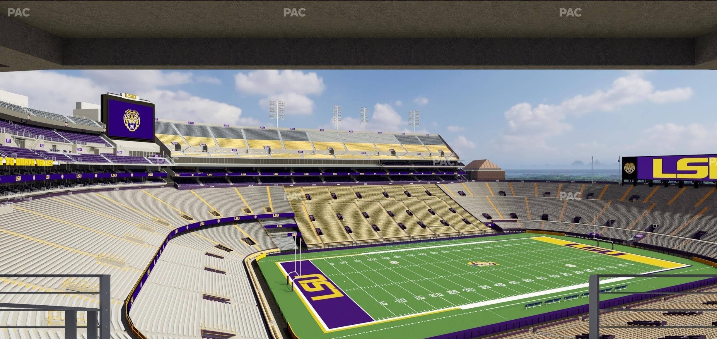 Tiger Stadium - Section Suite 231 Seat View
