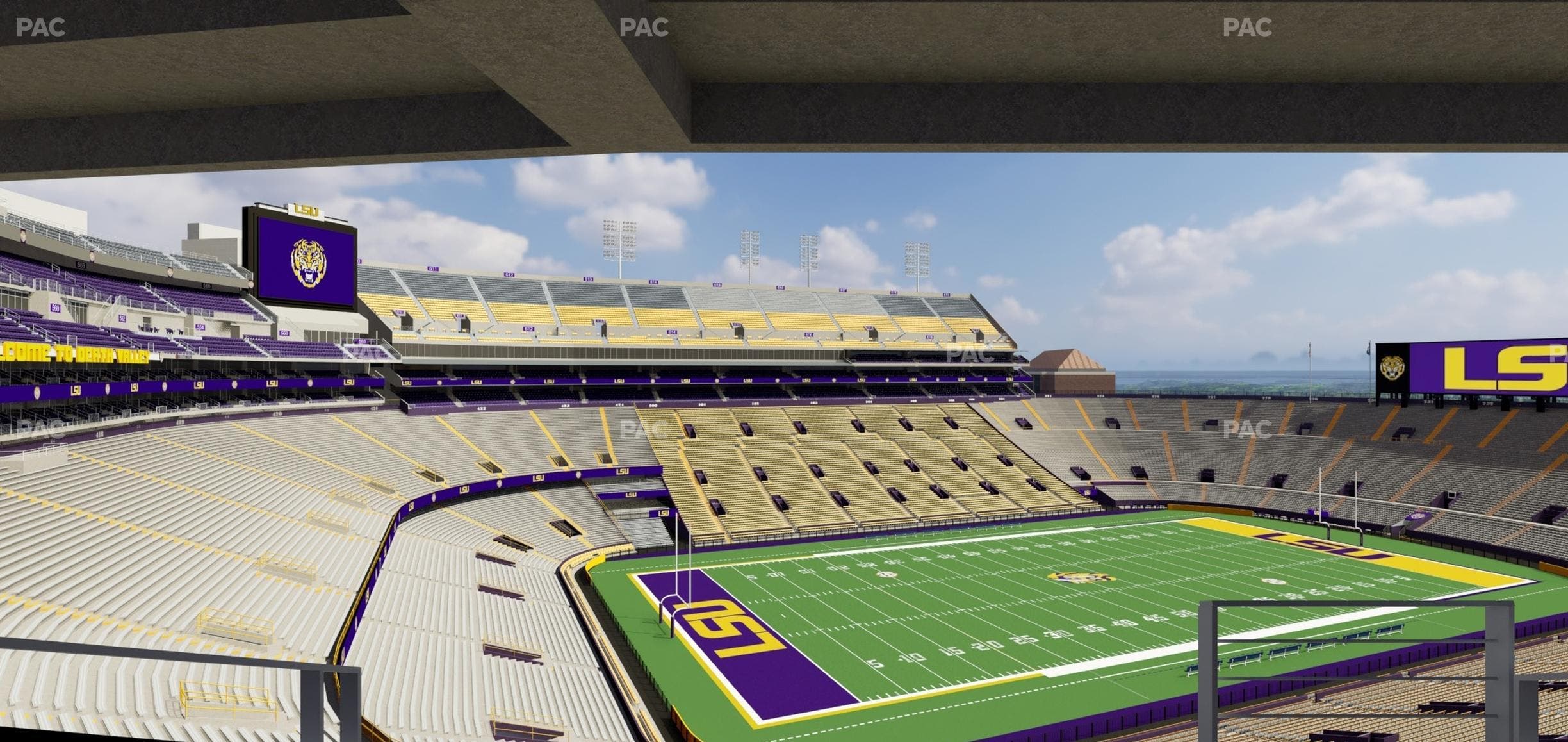 Tiger Stadium - Section Suite 232 Seat View