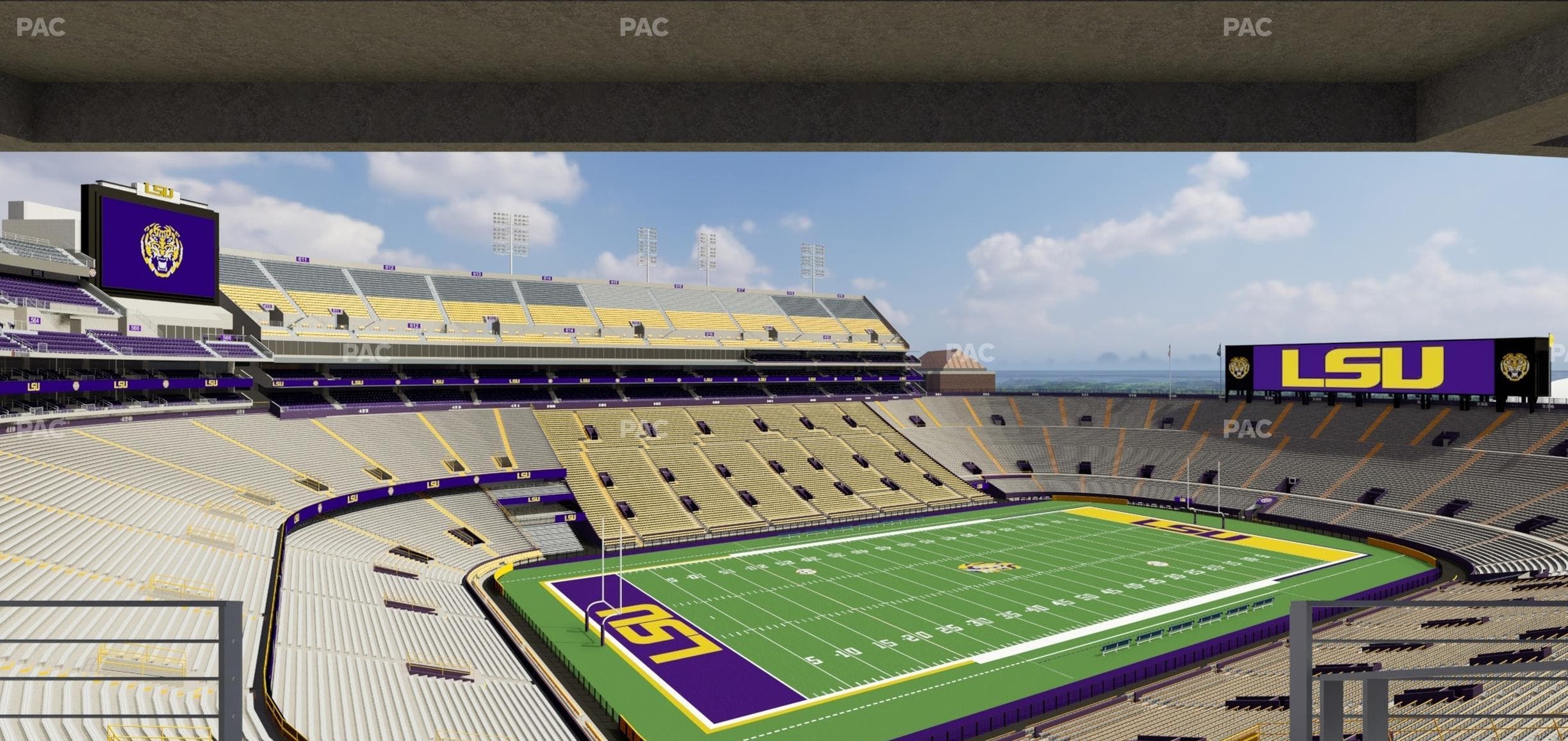 Tiger Stadium - Section Suite 234 Seat View