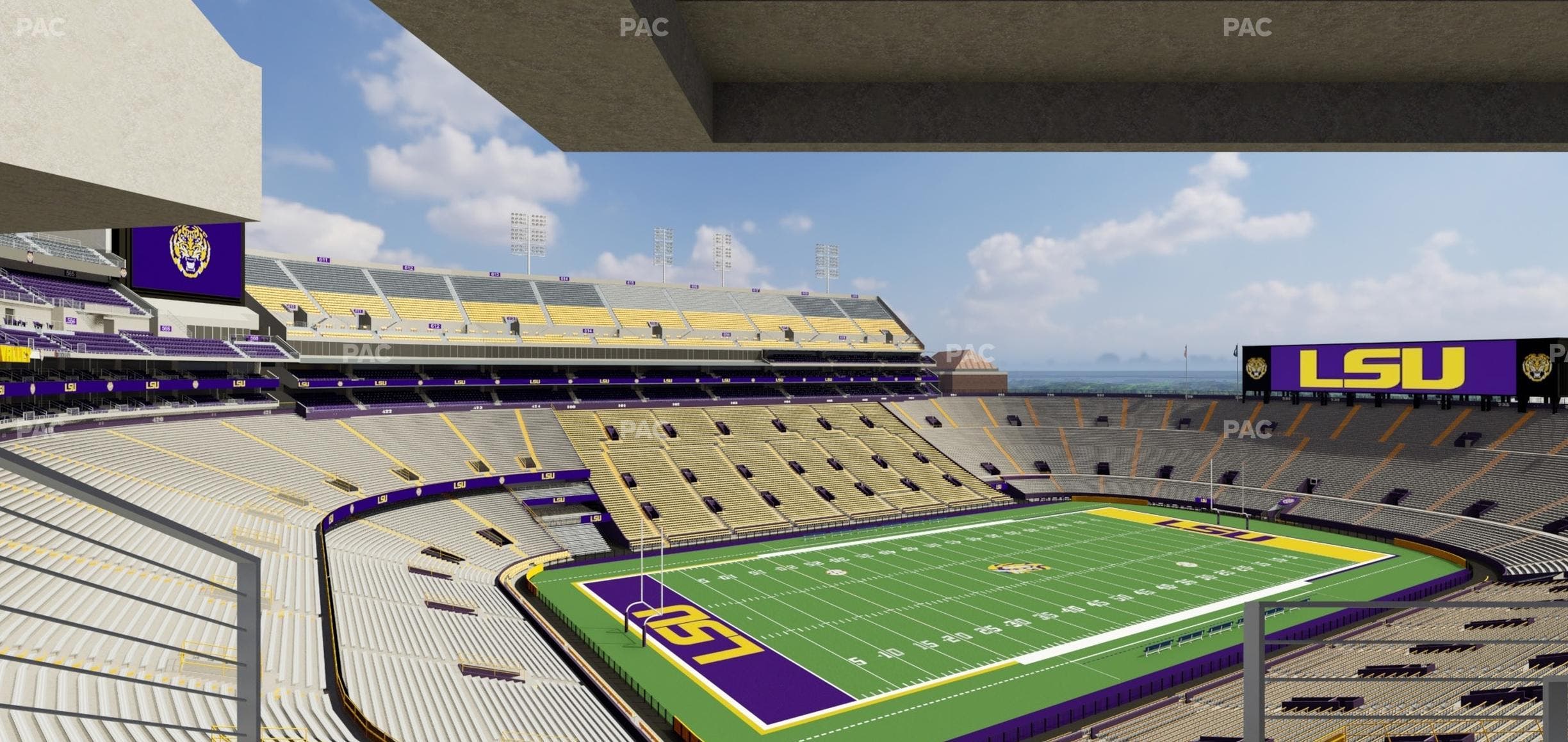 Tiger Stadium - Section Suite 235 Seat View