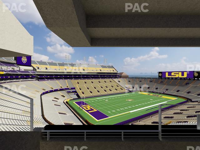 Tiger Stadium - Section Suite 235 Seat View