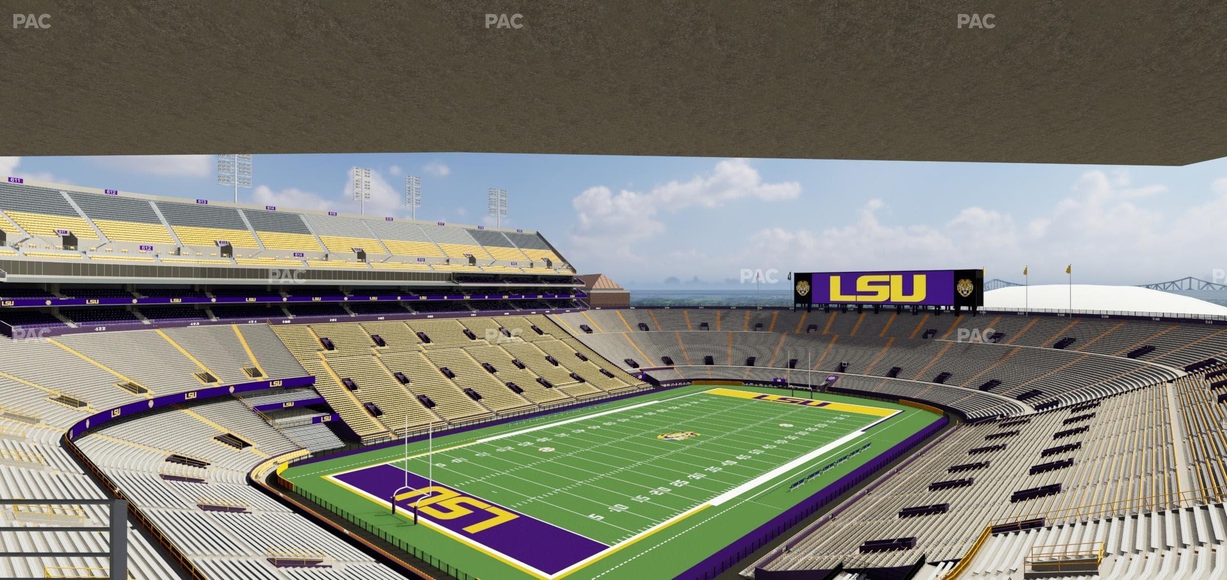 Tiger Stadium - Section Suite 237 Seat View