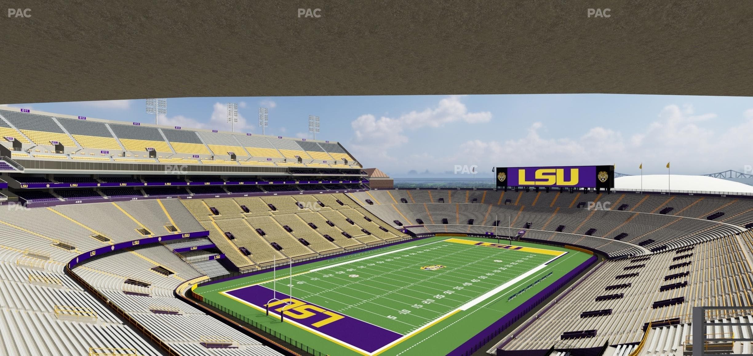 Tiger Stadium - Section Suite 238 Seat View