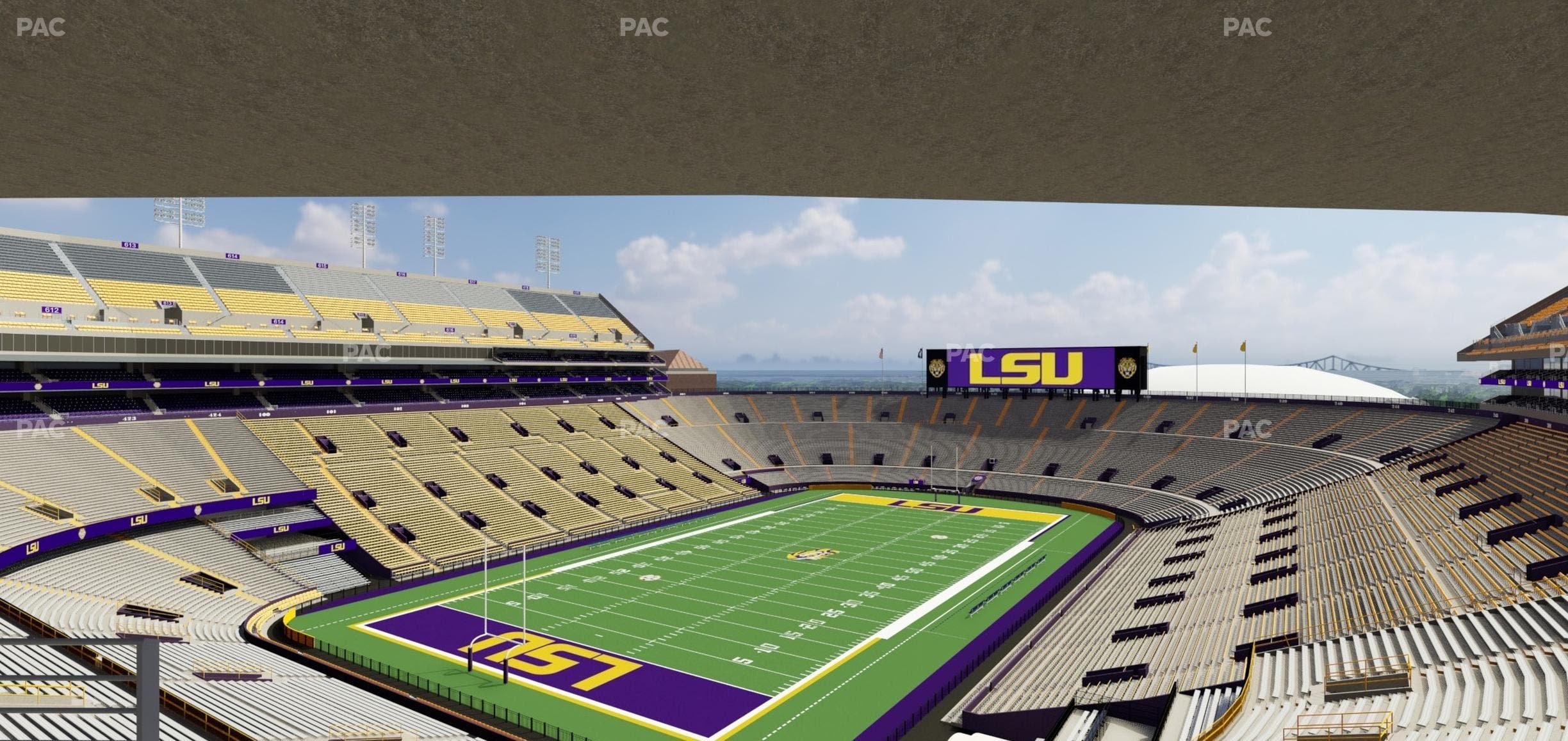 Tiger Stadium - Section Suite 239 Seat View