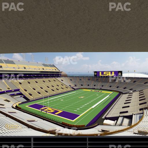 Tiger Stadium - Section Suite 240 Seat View