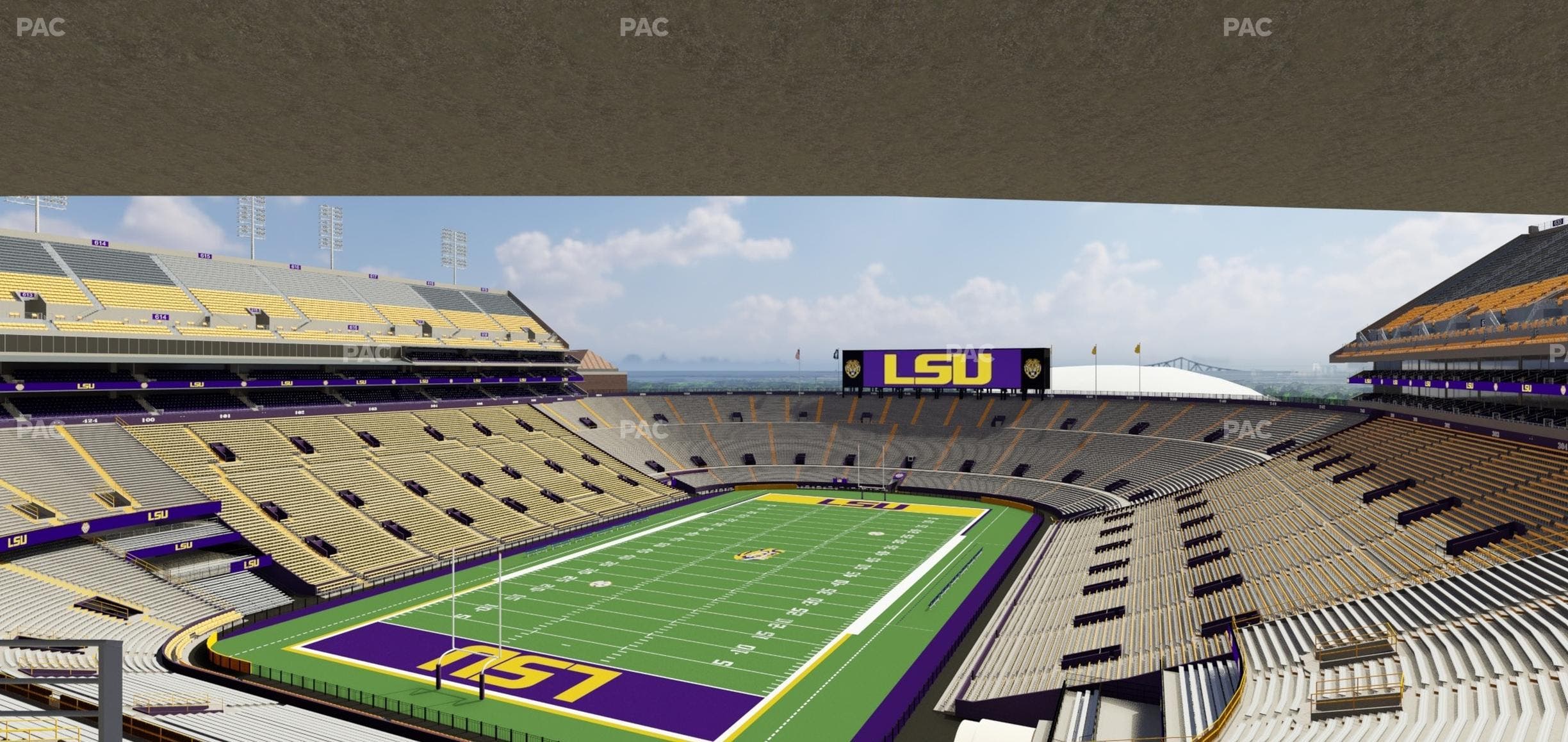 Tiger Stadium - Section Suite 241 Seat View