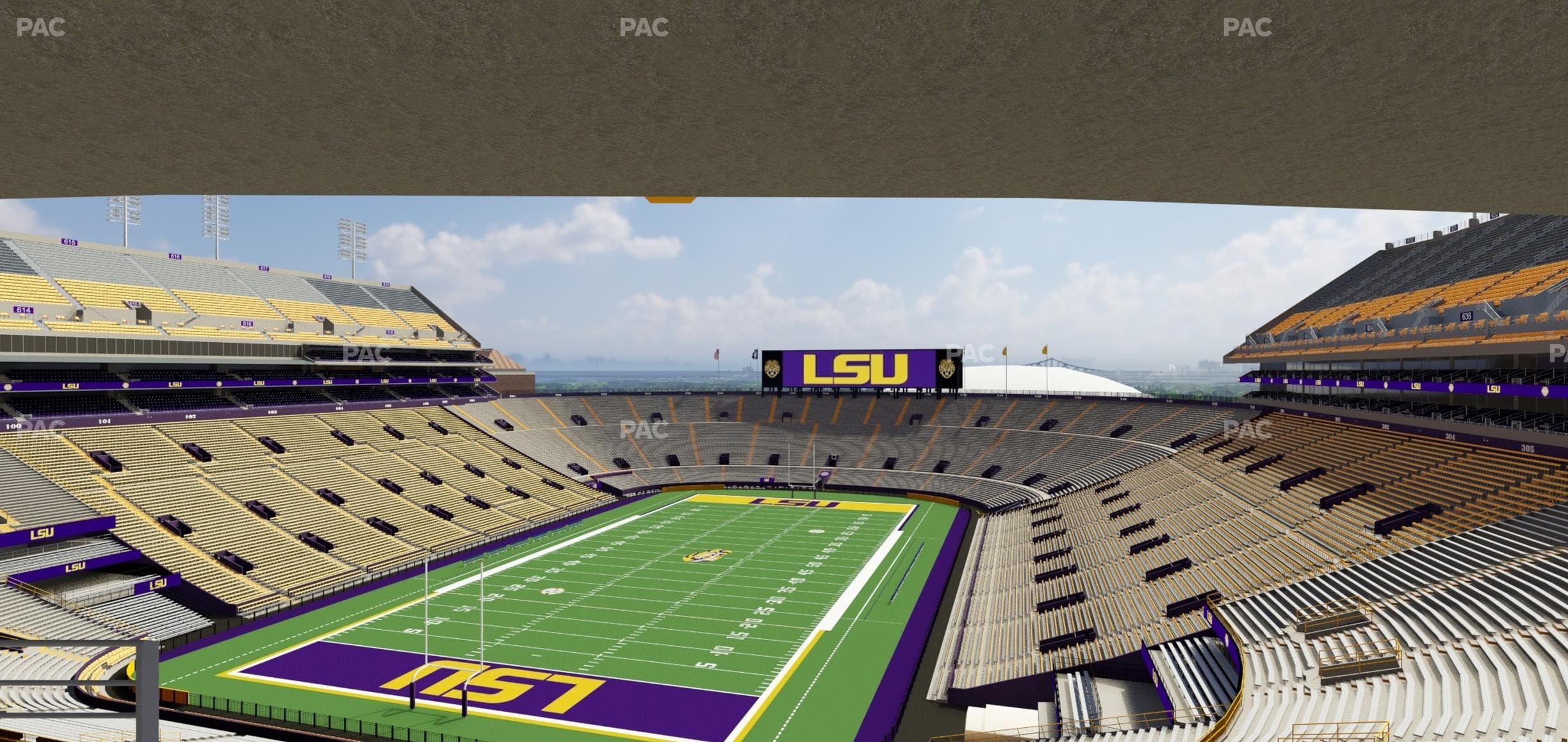 Tiger Stadium - Section Suite 243 Seat View