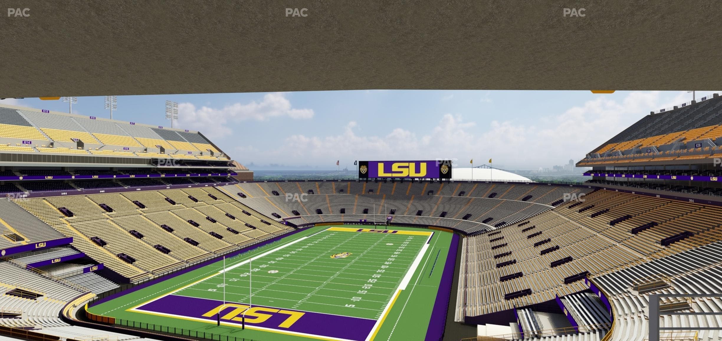 Tiger Stadium - Section Suite 244 Seat View