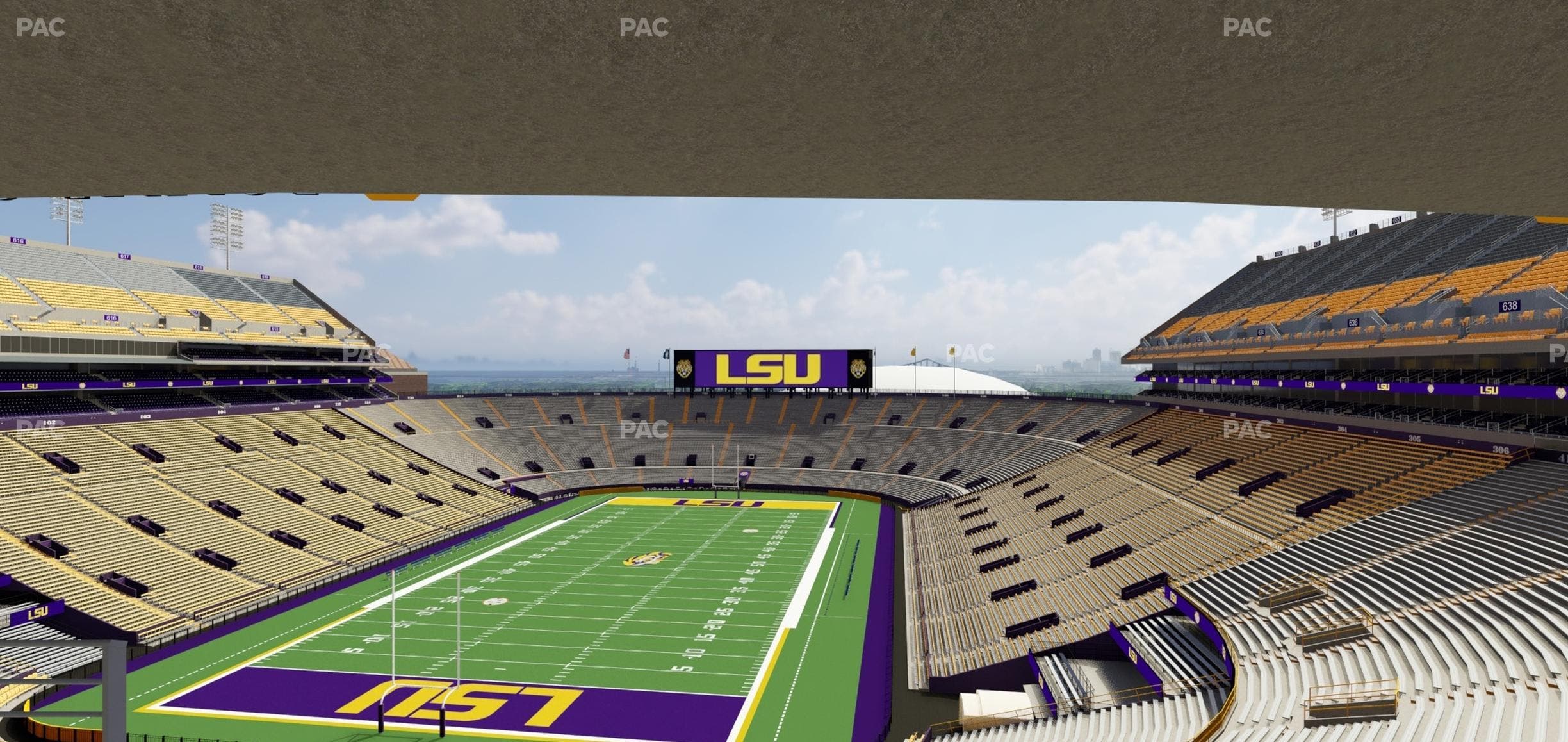 Tiger Stadium - Section Suite 245 Seat View