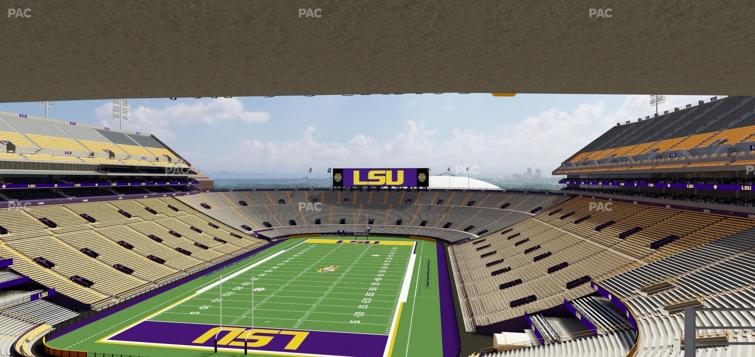 Tiger Stadium - Section Suite 246 Seat View