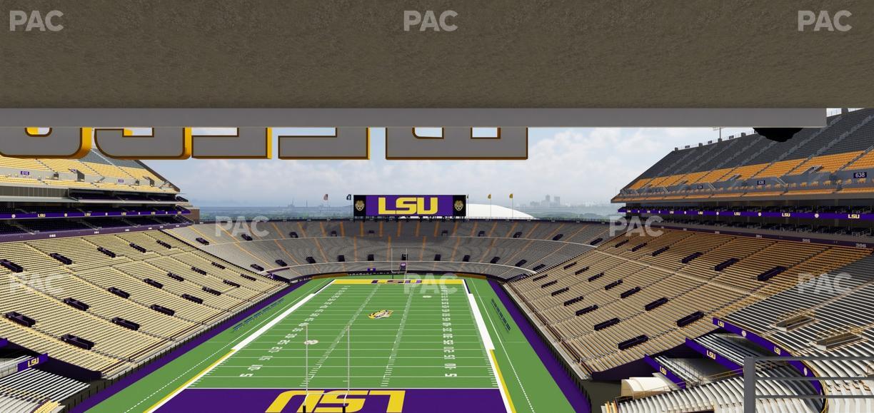 Tiger Stadium - Section Suite 250 Seat View