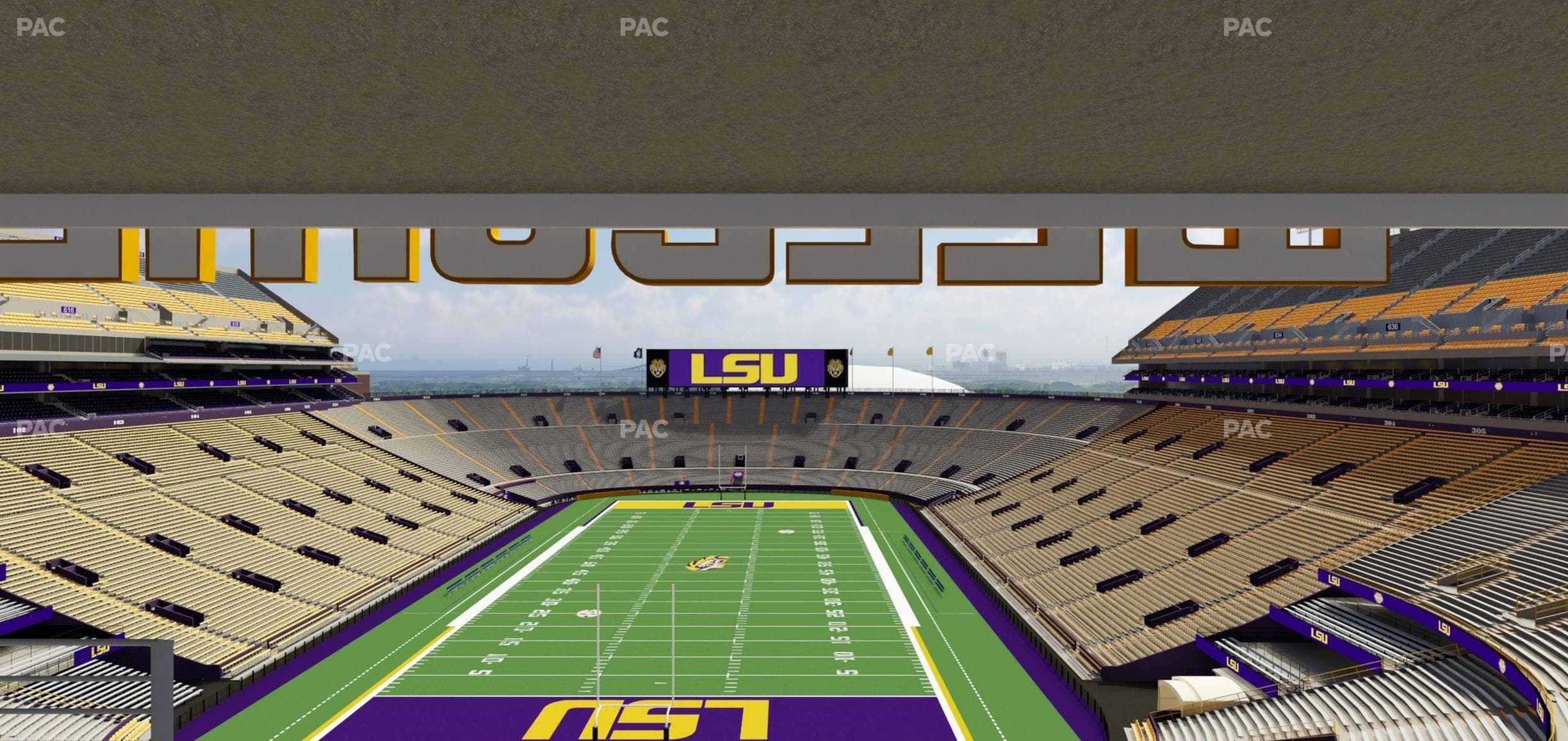 Tiger Stadium - Section Suite 251 Seat View