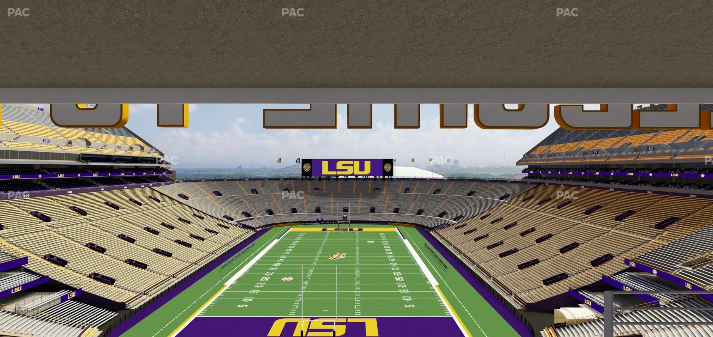 Tiger Stadium - Section Suite 252 Seat View