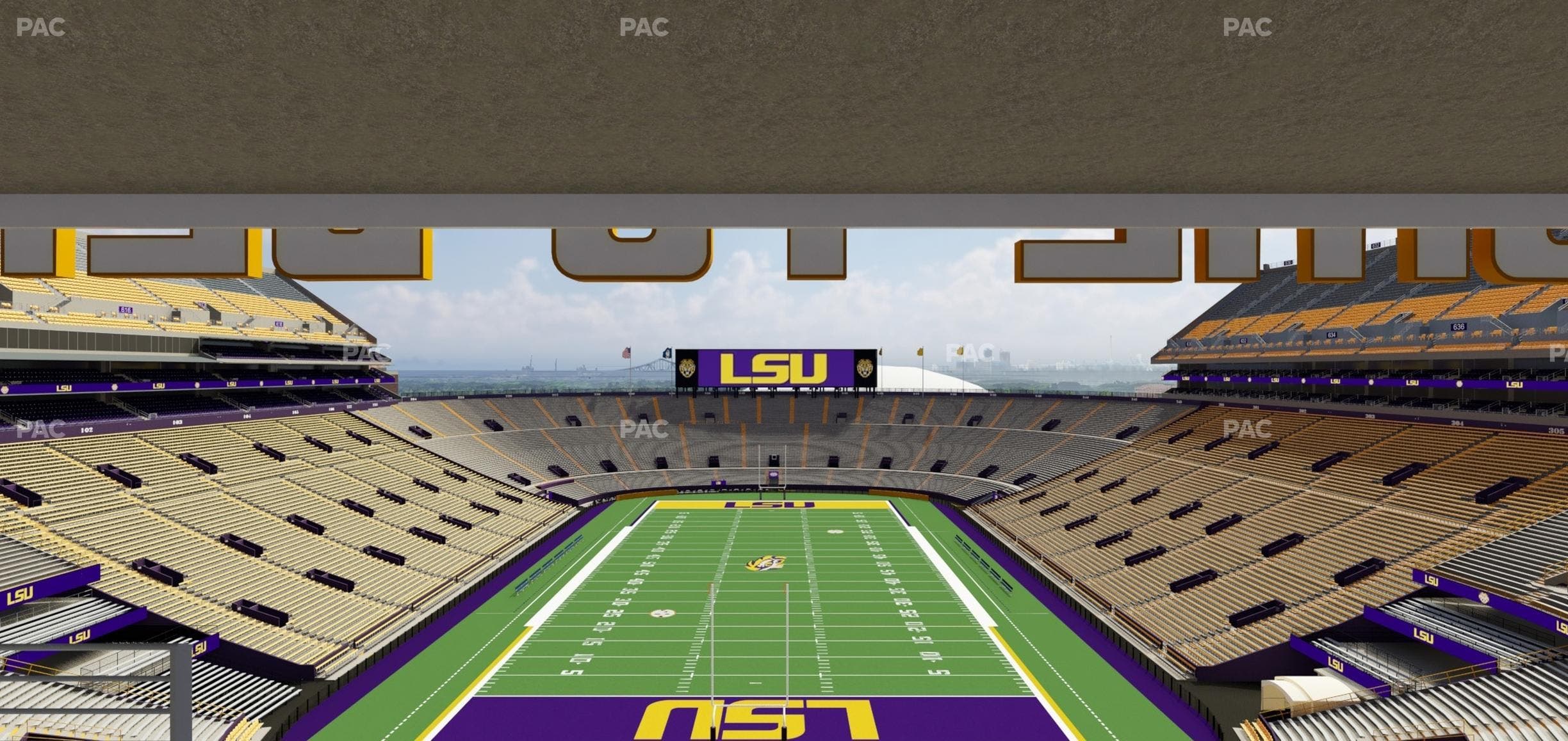 Tiger Stadium - Section Suite 253 Seat View