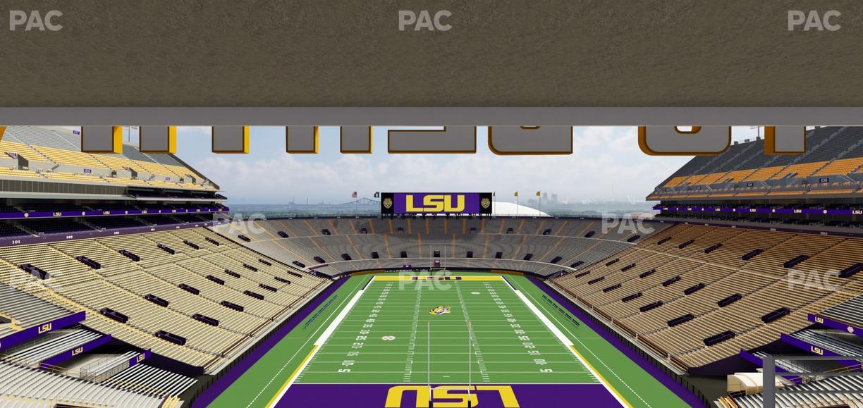 Tiger Stadium - Section Suite 254 Seat View