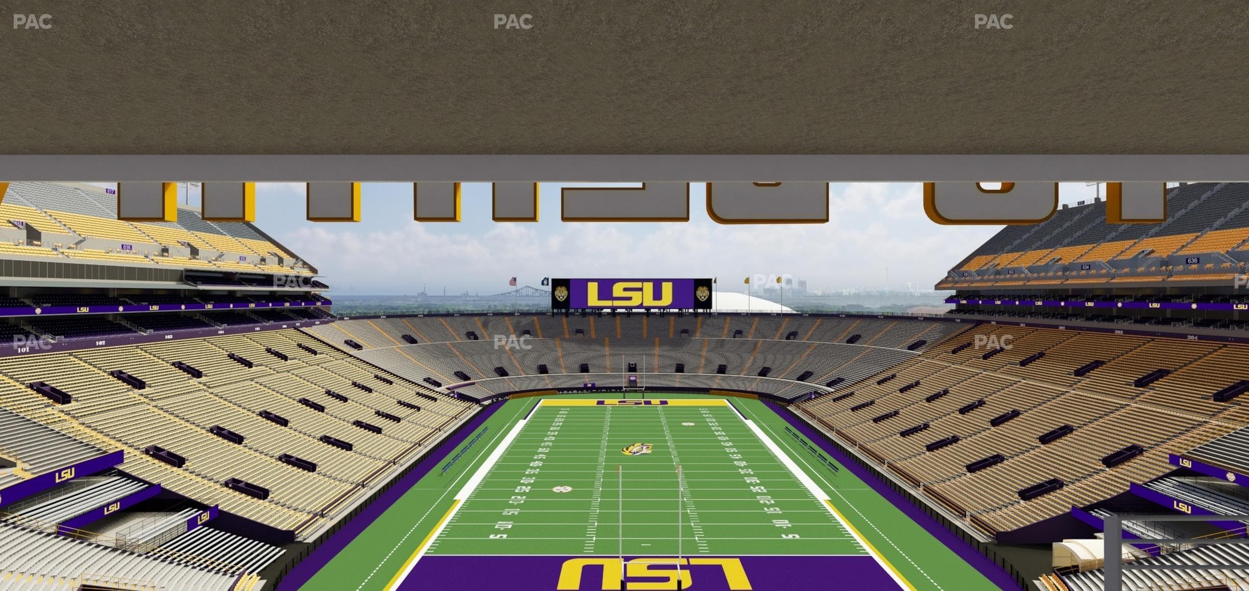 Tiger Stadium - Section Suite 254 Seat View
