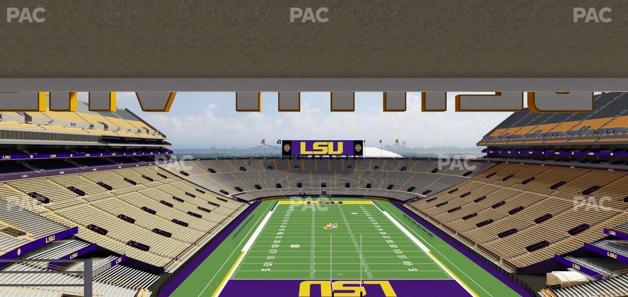 Tiger Stadium - Section Suite 255 Seat View