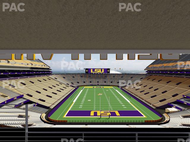 Tiger Stadium - Section Suite 255 Seat View