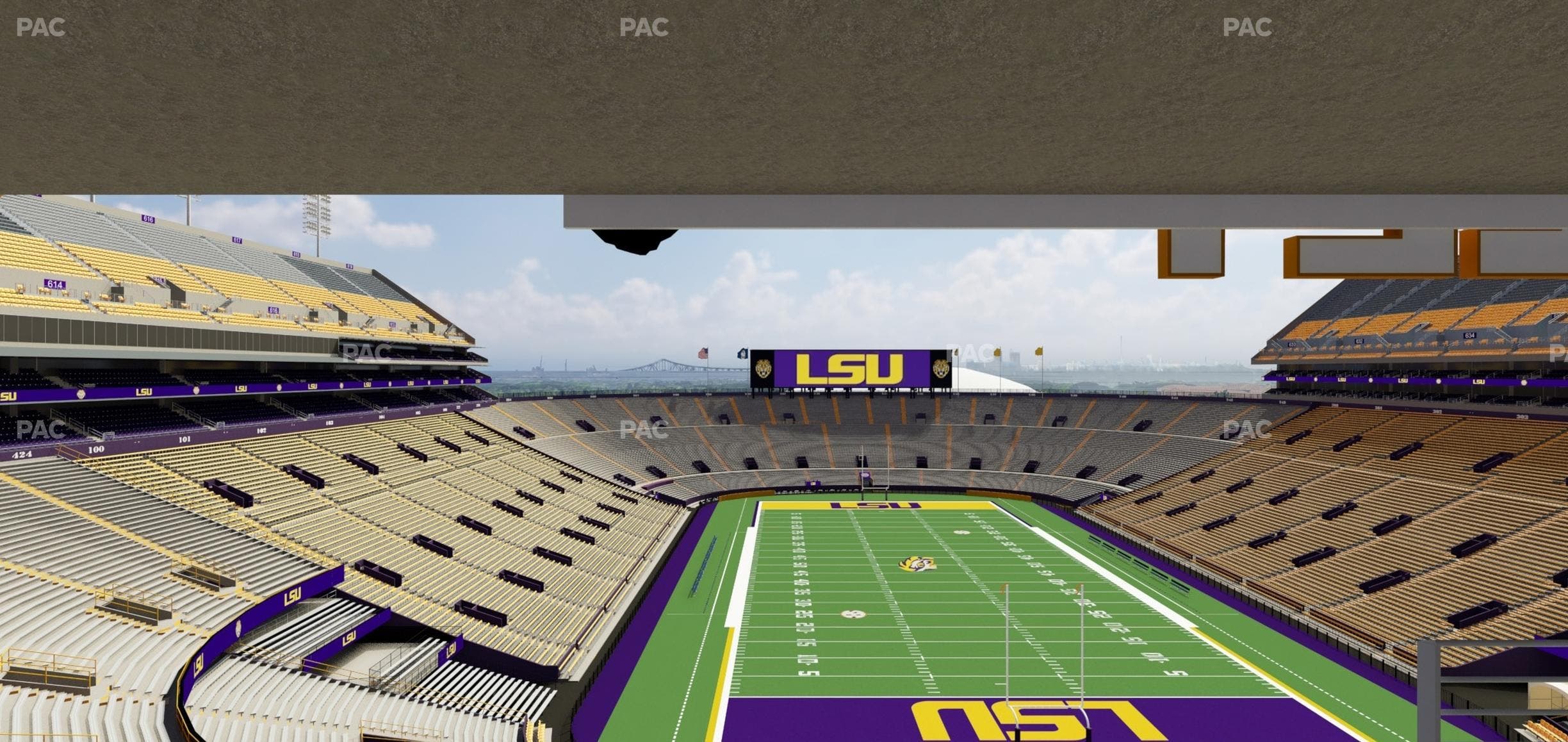 Tiger Stadium - Section Suite 258 Seat View