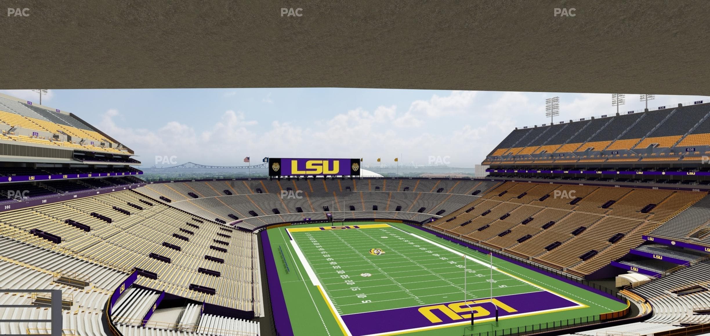Tiger Stadium - Section Suite 263 Seat View