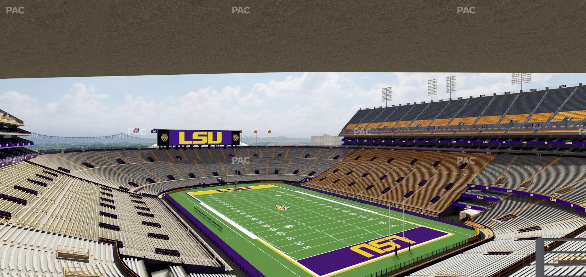 Tiger Stadium - Section Suite 268 Seat View