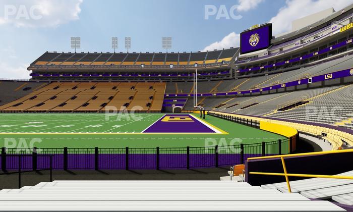 Tiger Stadium - Section West Bleachers 1 Seat View