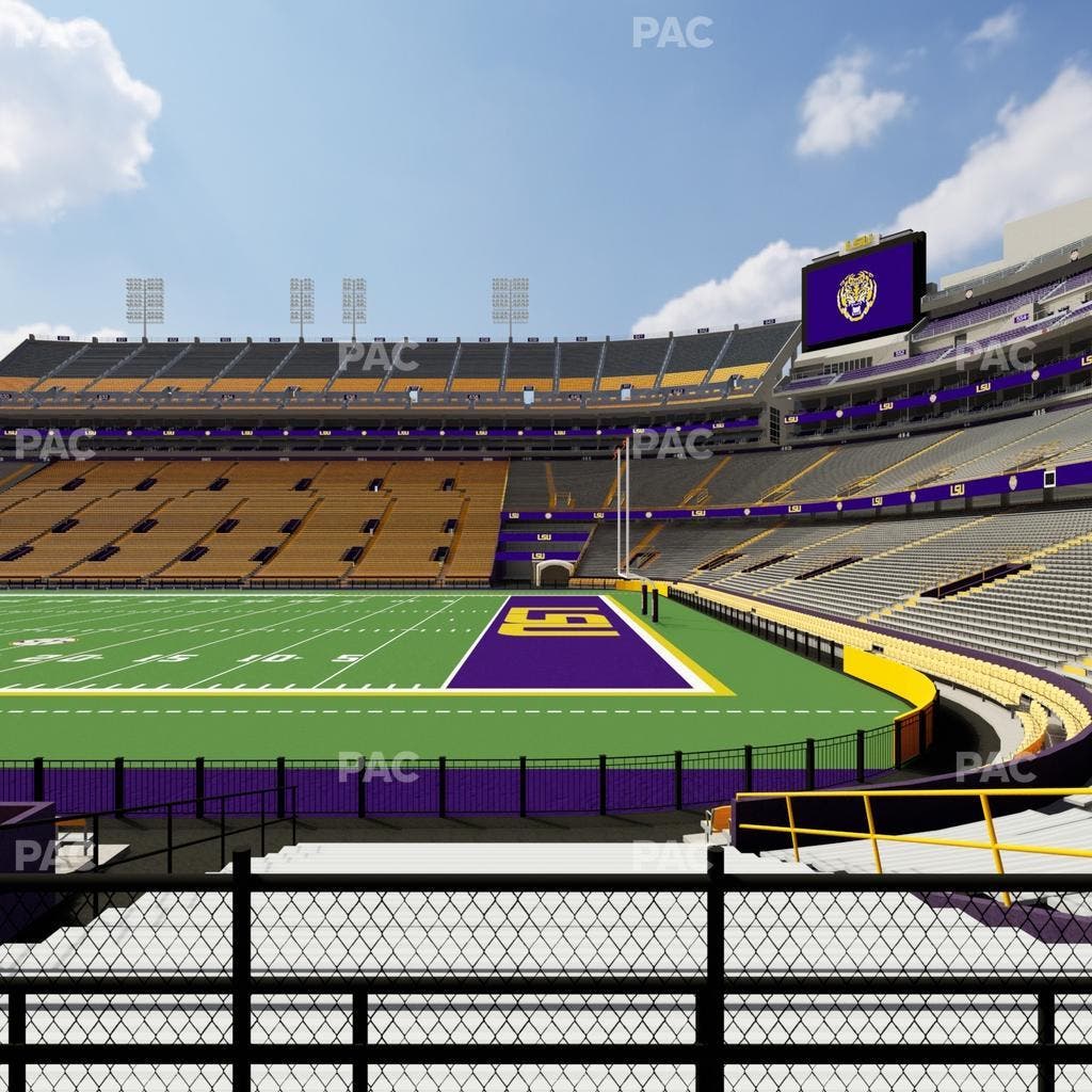 Tiger Stadium - Section West Bleachers 2 Seat View
