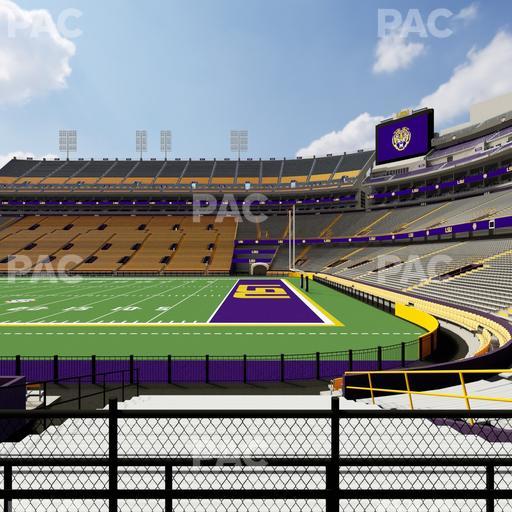 Tiger Stadium - Section West Bleachers 2 Seat View