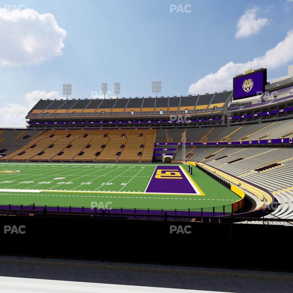 Tiger Stadium - Section West Bleachers 3 Seat View